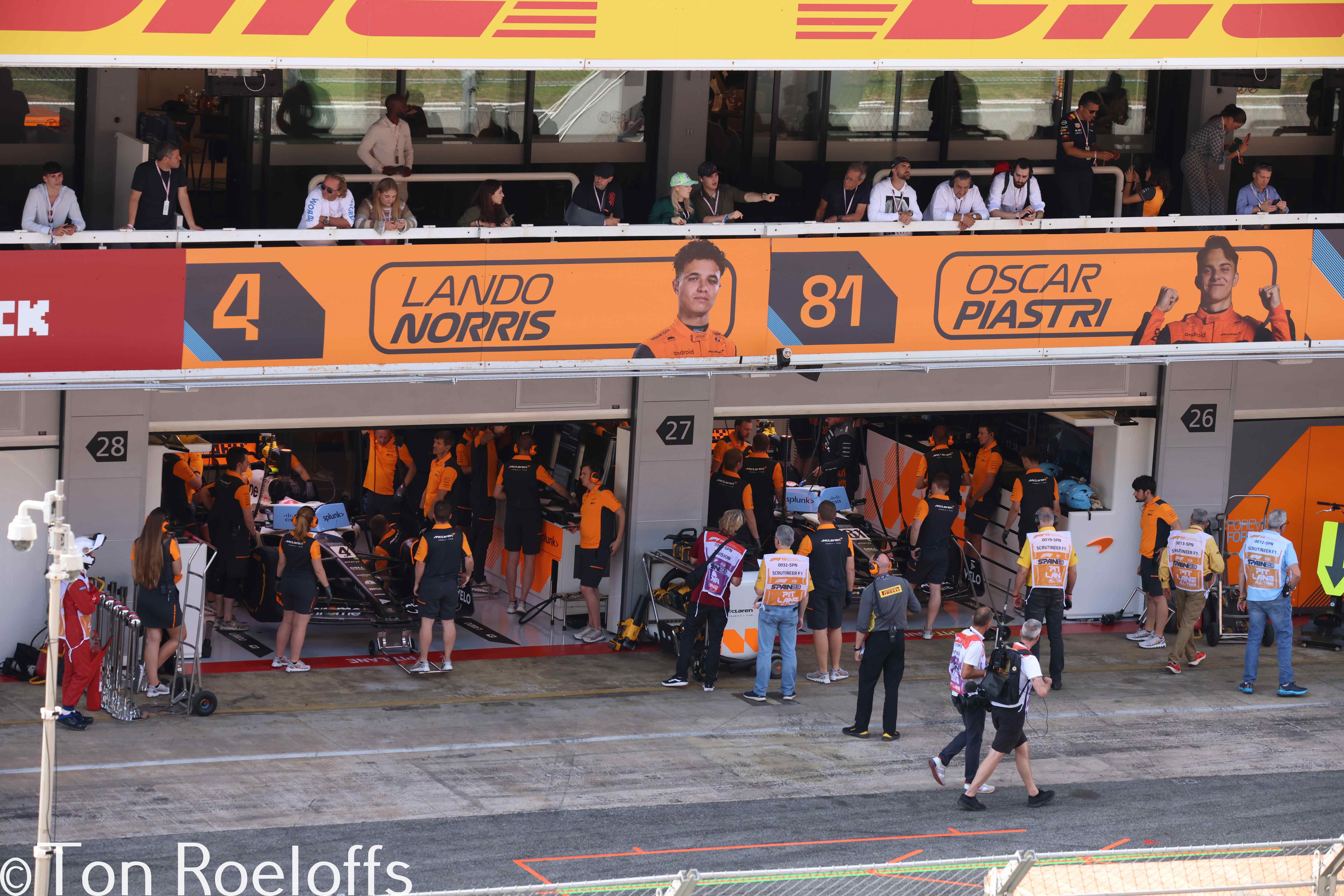 Verstappen pitbox